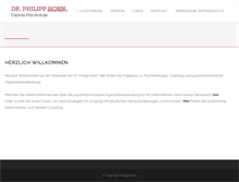 Tablet Screenshot of philipp-horn.de
